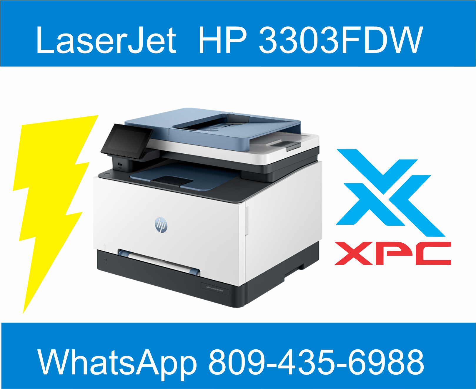  MPRESORA HP LASERJET COLOR PRO3303DW